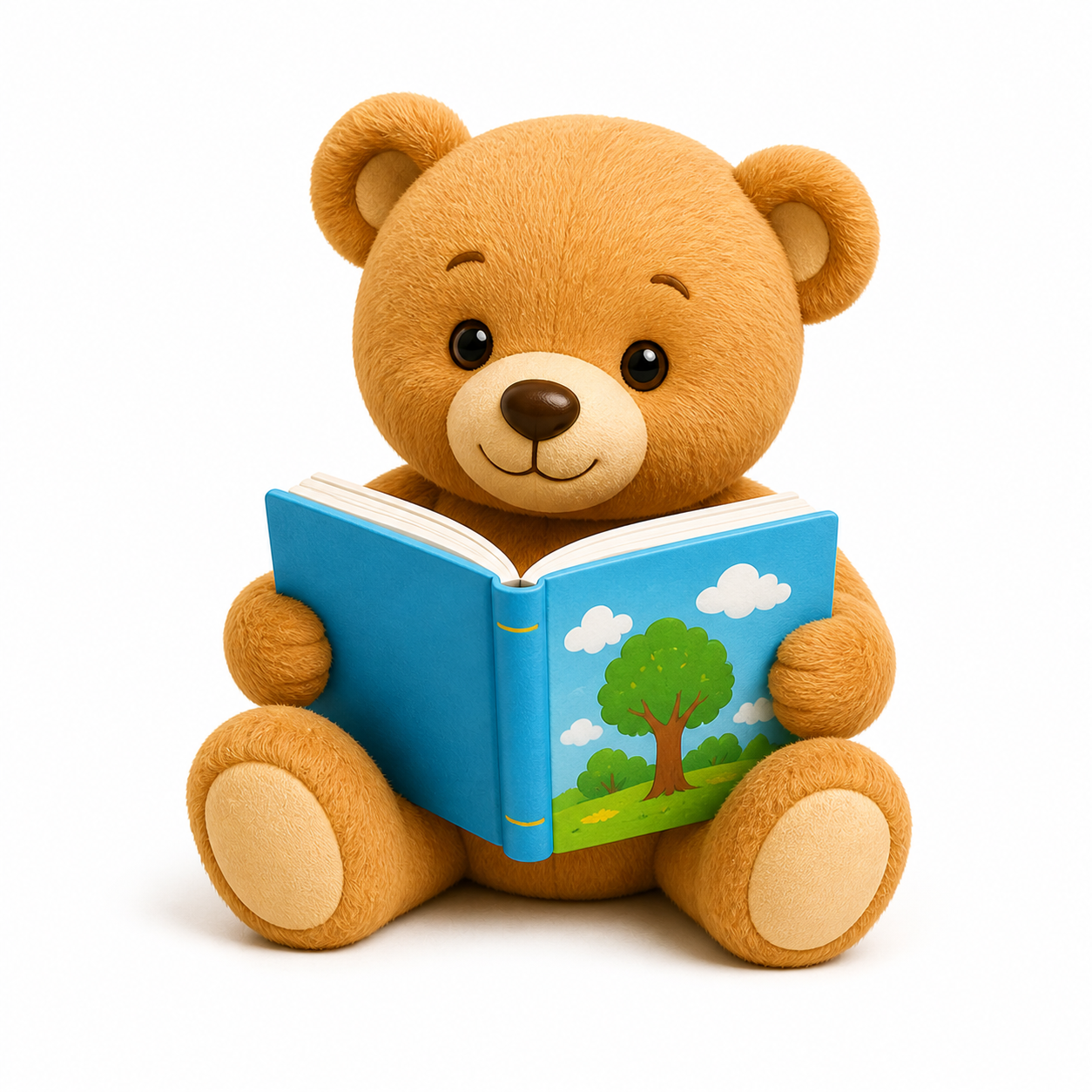 Teddy bear reading – cozy daycare
